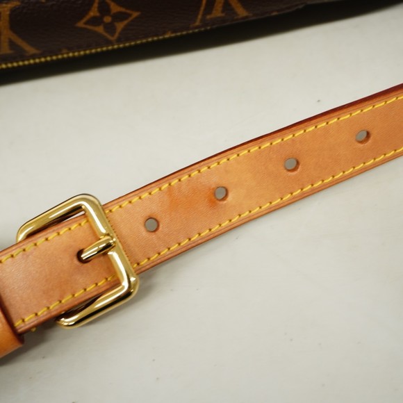 Louis Vuitton Body Bag Monogram Bum M43644 Brown Men's Women's - Picture 10 of 14